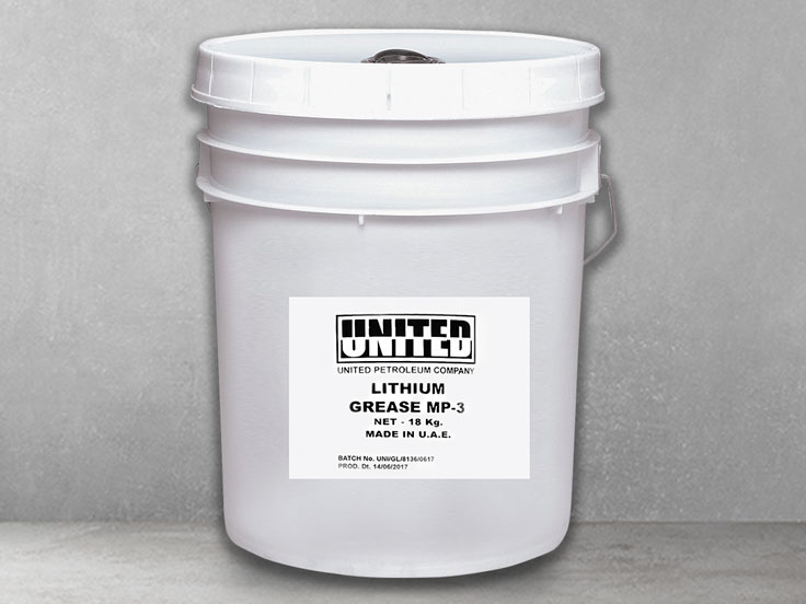 UNITED Grease Lithium NLGI -MP  3 (18KG)